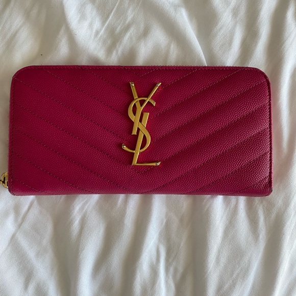 YSL pink wallet - Picture 4 of 6